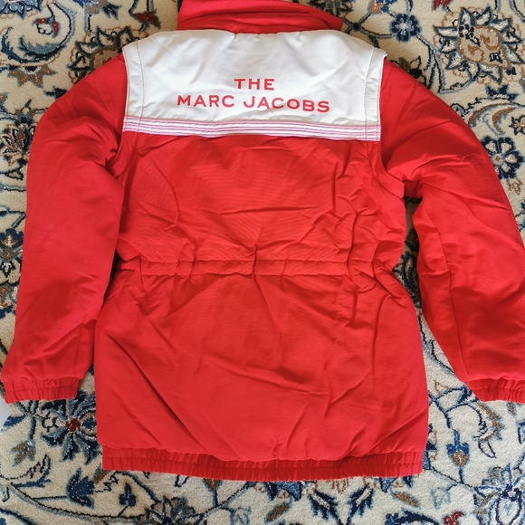 The Marc Jacobs big girl Colour-Block sleeves removablePadded Jacket - Picture 14 of 17